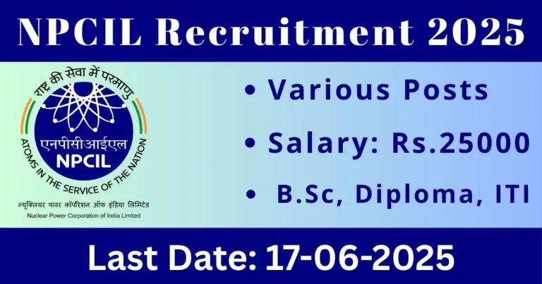 NPCIL Online Recruitment 2025 For 197 Vacancy Assistant Grade-1 And Stipendiary Trainees Posts - Check It Now