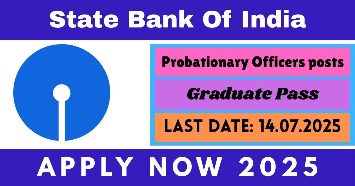 SBI Online Recruitment 2025 For 541 Probationary Officers posts - Apply Now