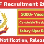 BSF CT Online Recruitment 2025 For 3588 Constable Tradesman posts - Big Opportunity