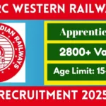 RRC Online Recruitment 2025 For 2865 Apprentices Post - Big Opportunity