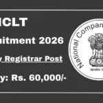 NCLT Online Recruitment 2026 For Deputy Registrar Post - Notification Out